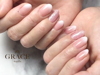 グレース ネイルズ(GRACE nails)/ホワイトグラデ