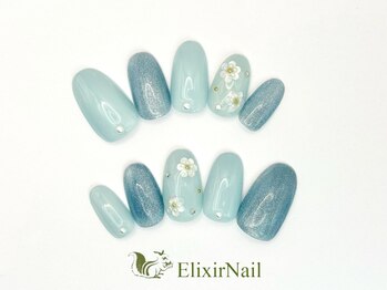 エリクサーネイル 池袋(Elixir Nail)/定額a シンプル/クーポン使用