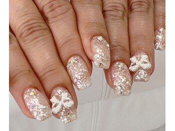 ラ フルール(La fleur)/リボンネイル