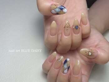 ブルーデイジー(BLUE DAISY)の写真/細やかな施術&高技術Artが大人気！人とかぶらないトレンドネイルを楽しみたい方に♪持込デザインもOK◎