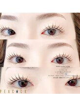 ピーコック(peacock)/lashlift×eyebrow styling