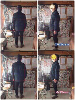 いとう整体院/ビフォーアフター・全身がつらい