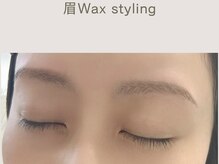 ハナビ(hanabi)/眉ワックススタイリング