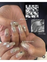 ビースタジオブランジュ(B STUDIO blange)/シルバー/マグネットネイル/星