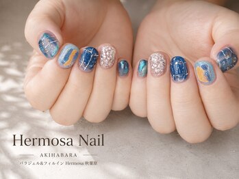 エルモサ 秋葉原(Hermosa)/ニュアンス/うるツヤネイル