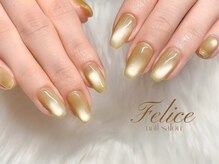 フェリーチェ(Felice)の雰囲気（大人気のマグネットネイル♪お好きなカラーをお選びください☆）