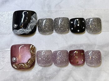 ネイルサロン ブリオン(Nail Salon Bullion)/スウィートフリルネイル