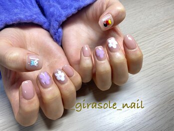 ジラソーレ(girasole)/しんちゃんネイル