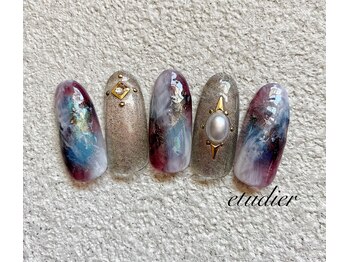S.I.Gサロン エチュデイエ(etudier)/奥行きニュアンスネイル☆
