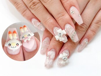 ネイルコレクション ピンク(Nail Collection Pink)/３Ｄキャラ♪ヒバニー☆ポケモン