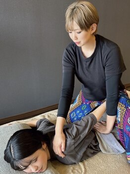 トマリギ 東城南店(TOMARIGI)の写真/【通常のもみほぐしよりも効果が高いストレッチメニュー！】身体の硬さやガチガチになったコリを改善♪