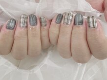 ハニービービー(Honey Bee Bee)/ショートモノトーンチェック