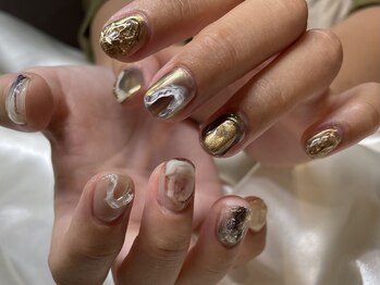 free design/ニュアンスネイル