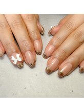 シュピー 塚本店(Spie)/#ラメフレンチネイル