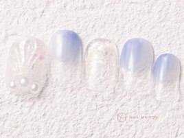 クリアラメシアー青貝殻海¥8050