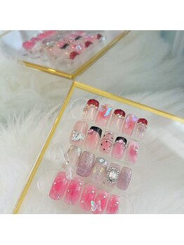 イーネイル(ENAIL)/ガーリーデザインネイル