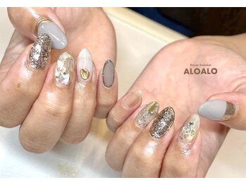 アロアロ(ALOALO)/ニュアンスネイル