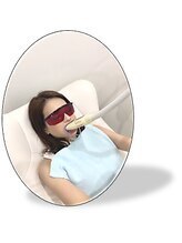 セルフダック いわき小名浜店(SELFDUCK)/◇サングラスを掛けて照射開始