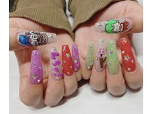 リッチネイル(Rich Nail)の雰囲気（こだわりネイルも可◎キャラクターはLINEにて事前オーダー下さい）