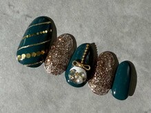 エヌリアン(N.lian)/クリスマスネイル￥13090