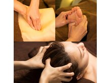 プラヴァス(PRAVAS)の雰囲気（ヘッドスパ、腸もみなどオプションメニュー豊富にあります）