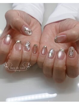 リヤン ドゥ ネイル 布施店(lien do nail)の写真/オフィス映え抜群の上品な大人シンプルデザイン◎【オフ込★Hand・定額デザインネイル6,600円～】