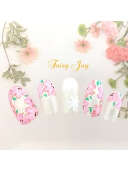 フェアリー ジョイ(Fairy Joy)/フラワーフレームネイル