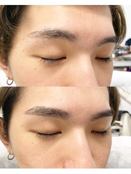 レッティー(retty)/メンズ眉毛エクステ