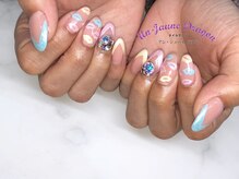 アン ジョーヌドラゴ/【自爪ネイル】春ネイル