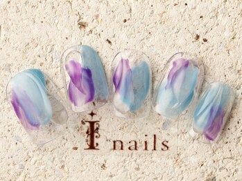 アイネイルズ 町田店(I nails)/クリア水滴塗りかけ 6480円