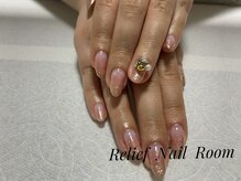 リリーフネイルルーム(RELiEF NAiL ROOM)/ラメグラデーションコース
