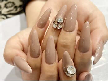 ビジューネイル♪