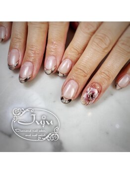 ジュジュ(Juju)/マーブルチョコフレンチとダリア