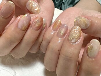 デューネイルスタジオ(dew nail studio)/もやもやカラフルニュアンス