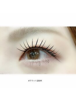 アイラッシュ ネイル バイ キララ(eyelash nail by KIRARA)/フラットラッシュ