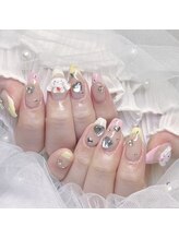 ピョルネイル 流山おおたかの森(Byeol Nail)/#フレンチ#持ち込みデザイン