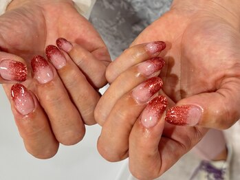 コム 草加マルイ店(com by neolive)/パラジェル使用　ラメグラ