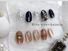 リール アイプラスビューティー(Rire eye + beauty)/冬ネイル/クリスマス/チェック柄