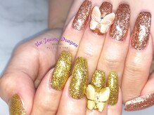 アン ジョーヌドラゴ/【自爪ネイル】蝶々ネイル