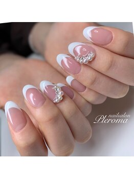 プレローマ(Pleroma)/◇フレンチ×立体ビジュー◇