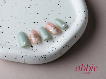 ネイルサロン アビー 宮益坂店(abbie)/スモーキータイダイ★