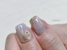 モフルール(Mofuleur)/手描きアート・うさぎ