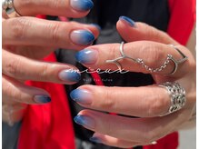 ミュー(mieux)/青グラデ