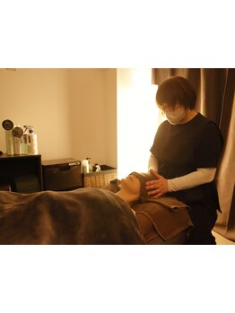 ヘッドスパで癒されたい