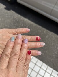 お任せニュアンスネイル