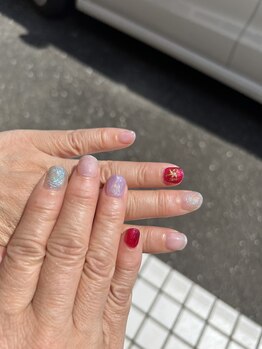 お任せニュアンスネイル