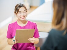 丁寧で気持ちの良いカウンセリングを心掛けています☆