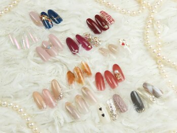 ココイロ(COCOIRO)の写真/＊毎月デザイン性の高いトレンドネイルを定額で通える＊気分によってお爪の雰囲気をガラッと変えたい方に◎
