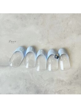 ネイルケア付きブライダルネイル