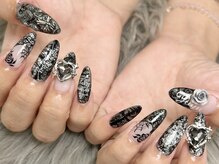 アロ(alo.)の雰囲気（パーツの種類も豊富♪ロングネイルも得意です！）